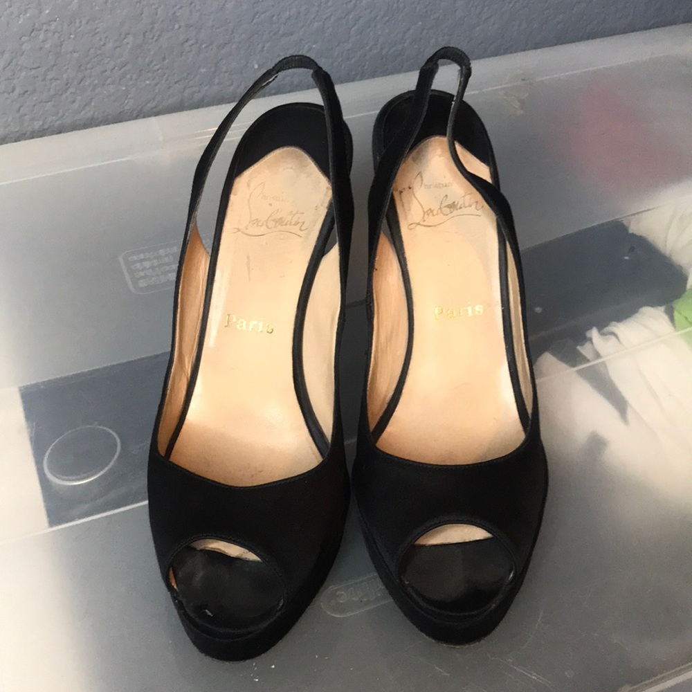 Christian Louboutin • Black Heels